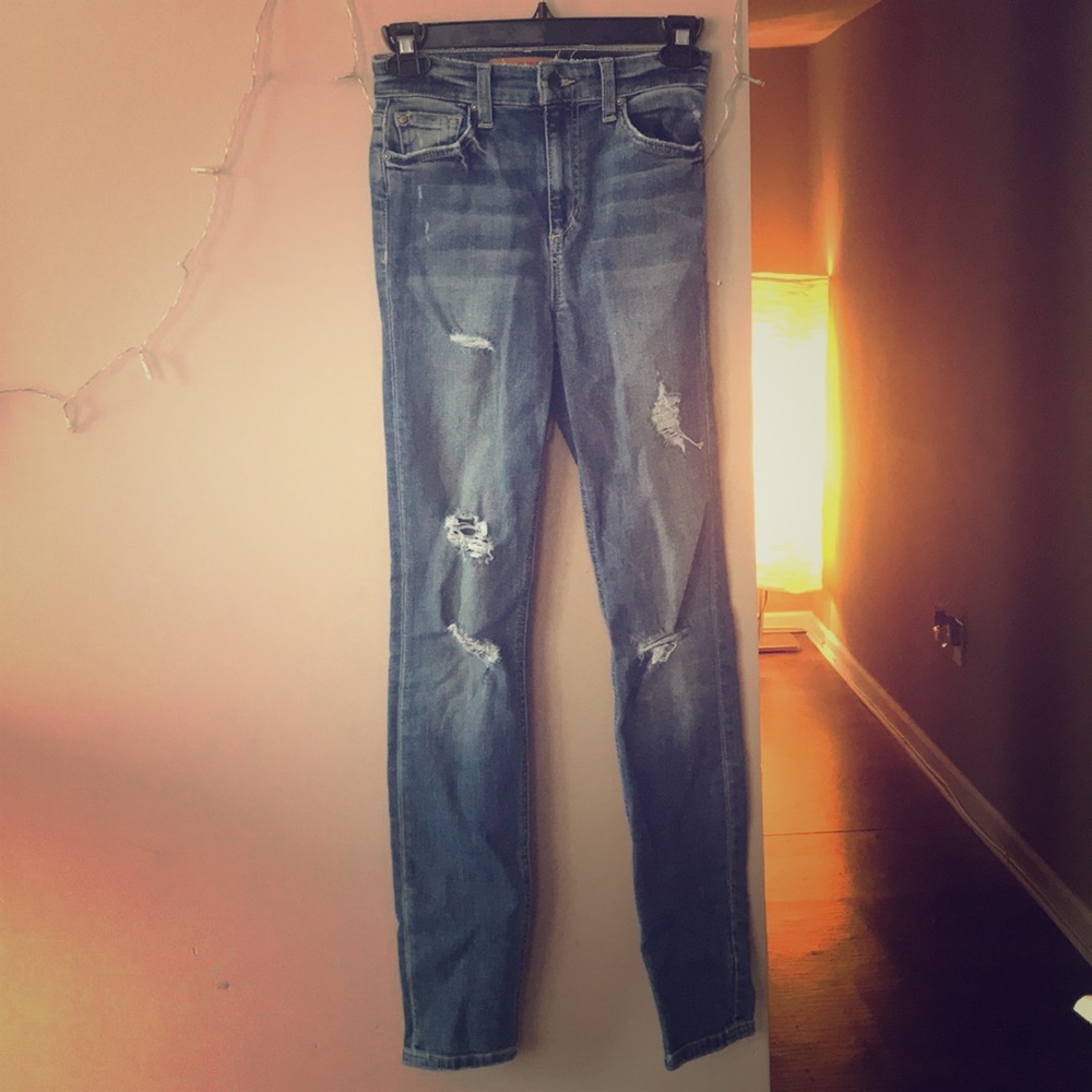 Size 24 “The Charlie” Skinny High Rise Joe’s Jeans